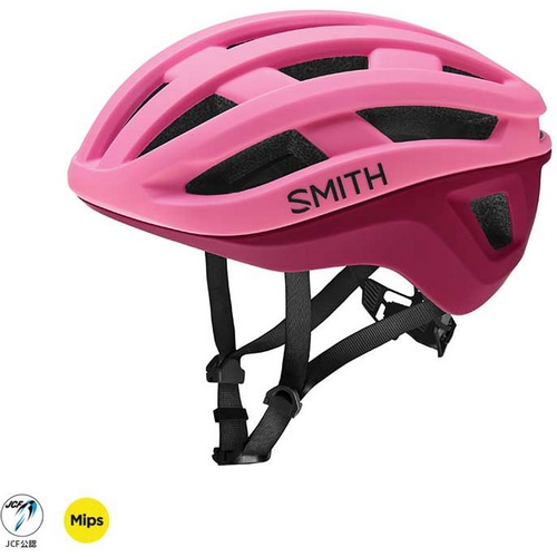 SMITH ( スミス ) スポーツヘルメット PERSIST MIPS ( パーシスト ミップス ) マットフラミンゴ/マーロット M (  55-59cm )