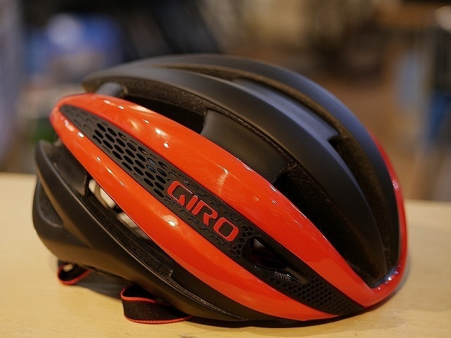 GIRO ( ジロ ) ヘルメット SYNTHE MIPS ( シンセ ミップス ) ブライト レッド / ブラック L