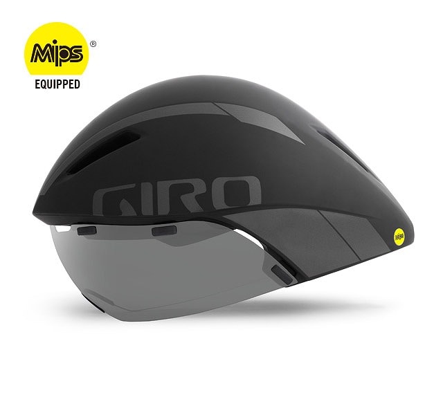  GIRO ( ジロ ) ヘルメット AEROHEAD MIPS ( アエロヘッド ミップス ) マット ブラック / チタニウム M 