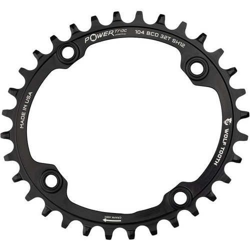WOLFTOOTH ( ウルフトゥース ) チェーンリング ELLIPTICAL 104 BCD CHAINRING FOR SHIMANO 12  SPD 32T