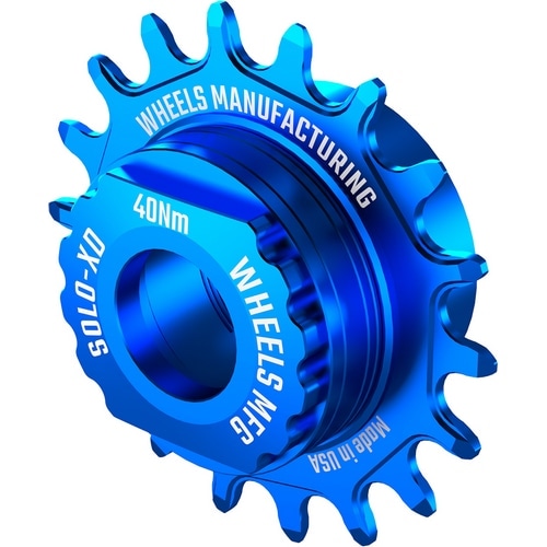 Wheels Manufacturing ( ホイールマニュファクチャリング ) スプロケット SINGLE SPEED CONVERSION KIT  XD/XDR ( シングルスピード コンバージョンキット XD/XDR ) ブルー 18T