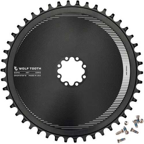 WOLFTOOTH ( ウルフトゥース ) チェーンリング DIRECT MOUNT AERO CHAINRING FOR SRAM 8-BOLT  46T | 自転車・パーツ・ウェア通販 | ワイズロードオンライン