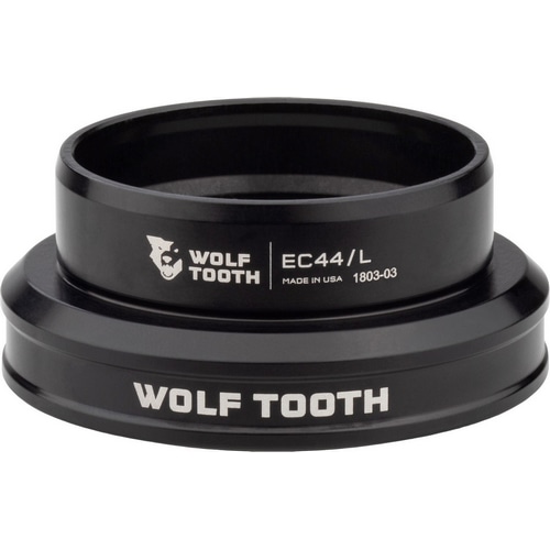 WOLFTOOTH ( ウルフトゥース ) ヘッドパーツ LOWER HEADSET ( ロワーヘッドセット ) ブラック EC44/40