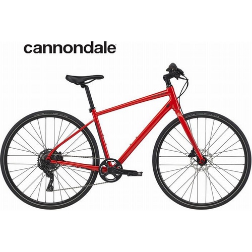 CANNONDALE ( キャノンデール ) クロスバイク QUICK 4 ( クイック 4 ) ラリーレッド SM (  適正身長155-170cm前後 )