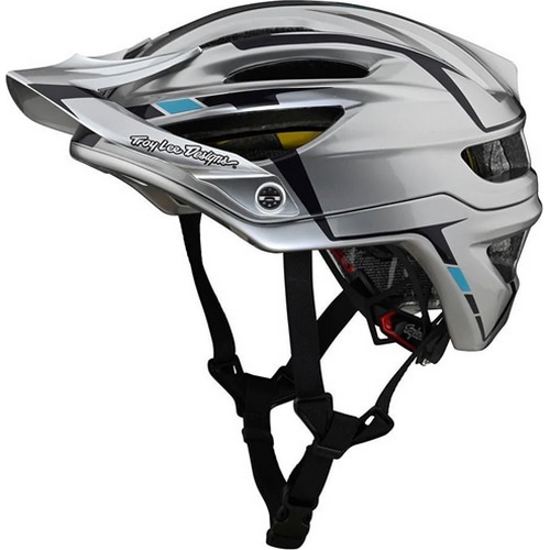 TROY-LEE-DESIGNS ( トロイリーデザインズ ) スポーツヘルメット A2 MIPS SLIVER ( ミプス スライバー ) シルバー  ⁄ バーガンディー M⁄L ( 57～59cm ) | 自転車・パーツ・ウェア通販 | ワイズロードオンライン