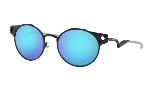 OAKLEY ( オークリー ) サングラス DEADBOLT ( デッドボルト ) Satin Light Steel / Prizm Sapphire 