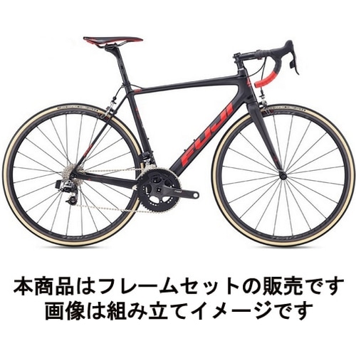  FUJI ( フジ ) ロードフレーム  2018 SL1.1 DISC 海外モデル  M.カーボン/レッド 52 