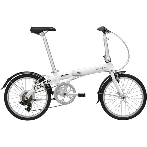 DAHON ( ダホン ) 折りたたみ自転車 ROUTE 元試乗車 クラウド ホワイト ONESIZE(適正身長143cm-193cm)