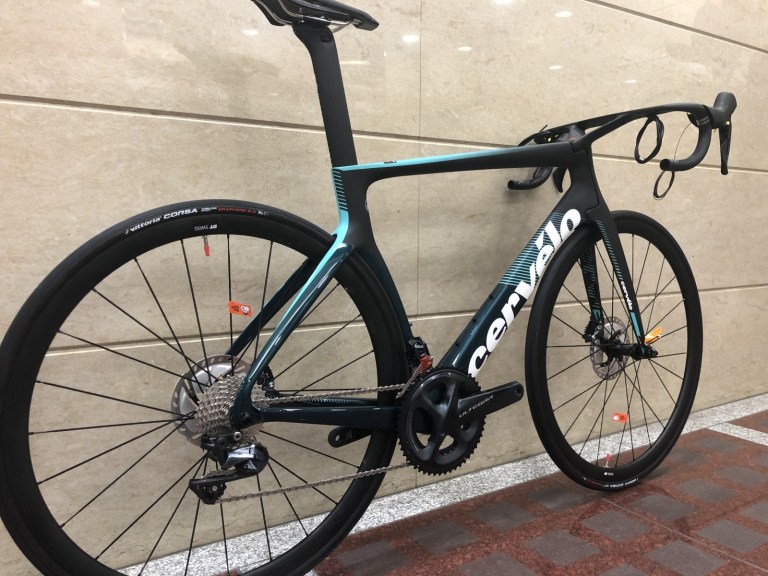 Cervelo ( サーベロ ) ロードバイク 2020 S5 DISC ULTEGRA R8020 アウトレット ブラック/ダークティール/ライトティール 56 