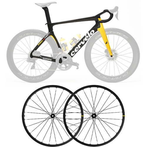 ロードバイク　ホイール　サーヴェロ　ディスクブレーキ セット商品】 CERVELO ( サーベロ ) ロードフレーム & ホイール