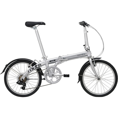 DAHON ( ダホン ) 折りたたみ自転車 ROUTE入間 ( ルート ) ピュア シルバー ONE SIZE （適正身長 142-185cm） |  自転車・パーツ・ウェア通販 | ワイズロードオンライン