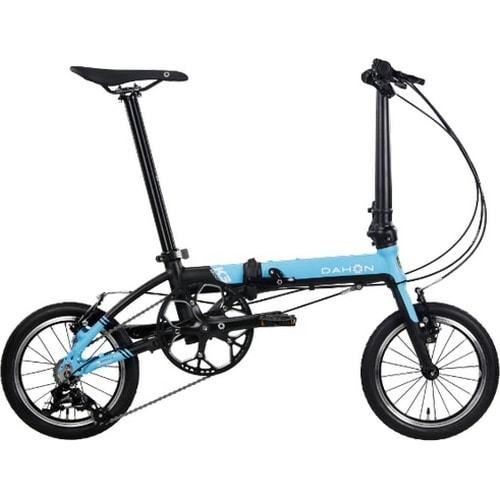 DAHON ( ダホン ) 折りたたみ自転車 K3 海外仕様 ブルー/マットブラック ONESIZE(適正身長目安142cm-180cm)