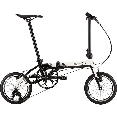 DAHON ( ダホン ) 折りたたみ自転車 K3 海外仕様 ホワイト/ブラック ONESIZE(適正身長目安142cm-180cm)