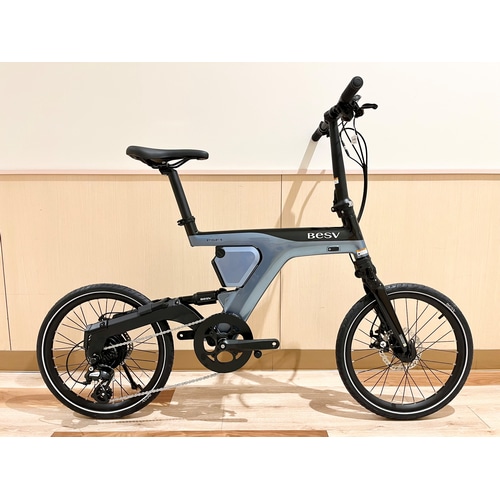 【訳アリ品】 BESV ( ベスビー ) 電動アシスト自転車（e-bike） PSF1 FOLDING ( 折り畳み ) グレーブルー (NEW)  ワンサイズ ( 適正身長目安155-180cm 前後)