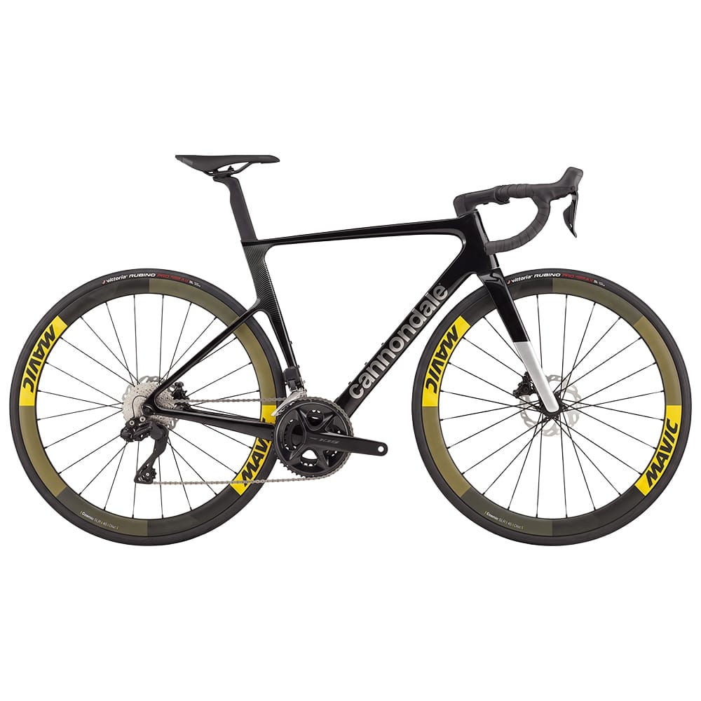 CANNONDALE ( キャノンデール ) ロードバイク SuperSix EVO 3 ( スーパー 6 エヴォ 3 ) 105 Di2 & MAVIC Cosmic SLR 45 Disc ( マヴィック コスミック SLR 45 ディスク ) SSC SMU ブラック 51 ( 身長目安170cm前後 )