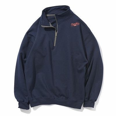  CHARI&CO ( チャリ アンド コー ) THUNDER LOGO HI NECK SWEAT ネイビー L 