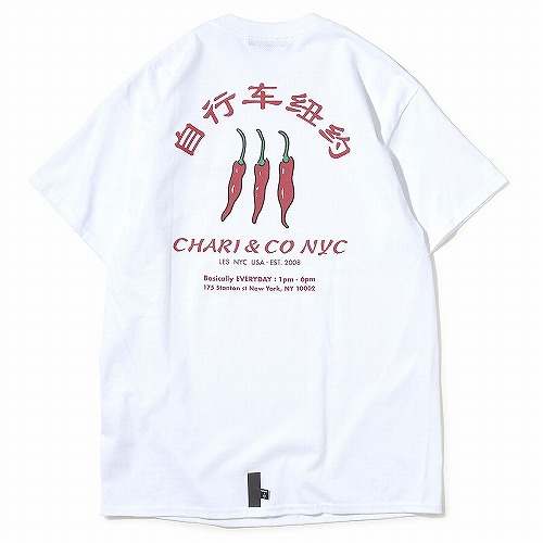CHARI&CO ( チャリ アンド コー ) CHINA SPICE TEE ホワイト S