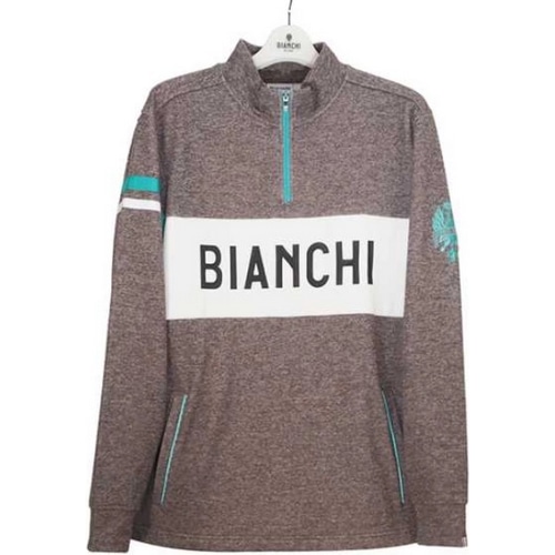  BIANCHI ( ビアンキ ) Ｔシャツ・カジュアルウェア ハーフジップセーター ブラウン M 