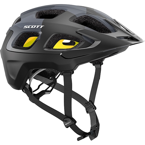  【ワイズロードオンライン限定特価】SCOTT ( スコット ) ヘルメット HELMET VIVO PLUS ブラック カモ S☆ほかのサイズもございます 