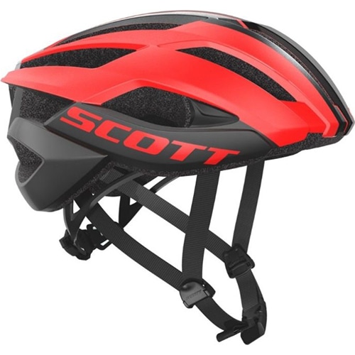 【ワイズロードオンライン限定特価】SCOTT ( スコット ) ヘルメット HELMET ARX PLUS レッド ブラック L☆ほかのサイズもございます 