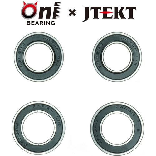 ONI BEARING ( 鬼ベアリング ) × JTEKT ( ジェイテクト ) ベアリング交換費用込み ONI6902 x2 / ONI6903 x2 (ベアリング4個)