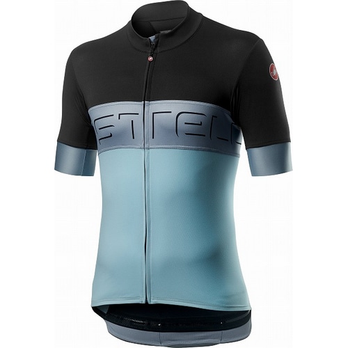 CASTELLI ( カステリ ) 半袖ジャージ 越谷 PROLOGO VI JERSEY ( プロロゴ VI ジャージ ) 030ダーク グレー /  ボルテックス / ウインタースカイ L | 自転車・パーツ・ウェア通販 | ワイズロードオンライン