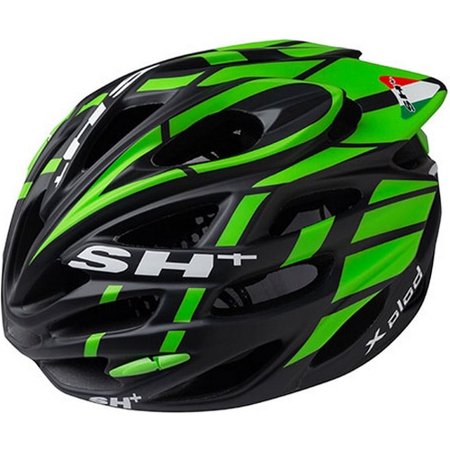 格安店舗SH+ SHABLI X-PLOD シャブリ エクスプロッド ヘルメット GLOSS RED/WHITE JCF公認 Mサイズ