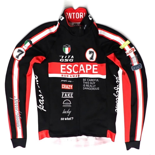7-ITA ( セブンアイティエー ) ジャケット ESCAPE JACKET 【アウトレット特価品】 ( エスケープ ジャケット ) ブラック/レッド XL