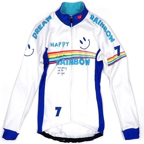 7-ITA ( セブンアイティエー ) ジャケット RAINBOW SMILE III LADY JACKET 【アウトレット特価品】 ( レインボースマイル 3 レディース ジャケット ) ホワイト S レディース