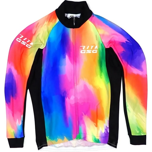 7-ITA ( セブンアイティエー ) 長袖ジャージ DESIGNERS LS JERSEY 【アウトレット特価品】 ( デザイナーズ ロングスリーブジャージ ) フラッシュ M