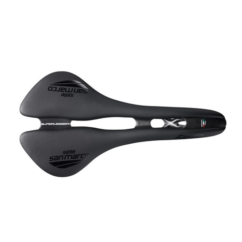 selle-SANMARCO ( セラサンマルコ ) サドル ASPIDE OPEN-FIT SUPERLEGGERA ( アスピデ オープンフィット スーパーレジェラ ) ブラック WIDE