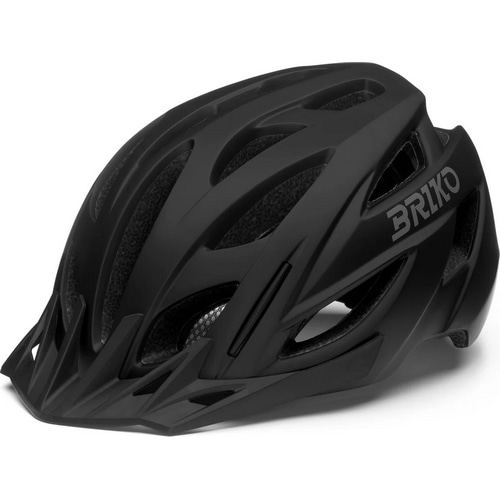 BRIKO ( ブリコ ) スポーツヘルメット GISLY ( ギスリー ) ブラック(A9C) L ( 58-61cm )