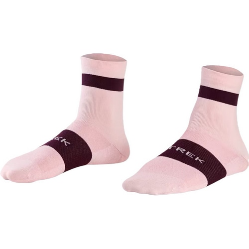 TREK ( トレック ) ソックス RACE QUARTER CYCLING SOCKS 【オンライン特価品】 ( レース クオーター サイクリングソックス ) ブラッシュ M ( 24.0-28.5cm )