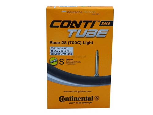 CONTINENTAL ( コンチネンタル ) チューブ RACE 28 LIGHT ( レース28 ライト ) 20/25-622/630 FV60