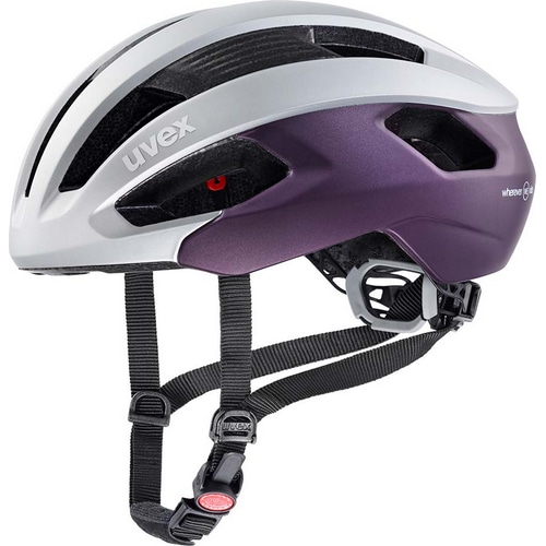 ワイズロードオンライン｜自転車・パーツ通販サイト｜UVEX ( ウベックス ) スポーツヘルメット RISE CC WE シルバー/プラムマット 56-60 レディース