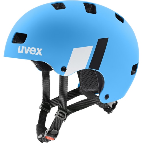 UVEX ( ウベックス ) キッズ用ヘルメット KID 3 CC ブルー/マットホワイト 51-55cm