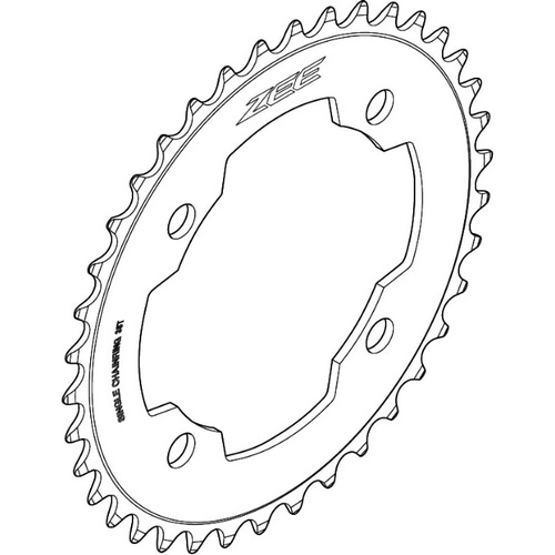 SHIMANO SMALL ( シマノ ) チェーンリング FC-M640 38T | 自転車