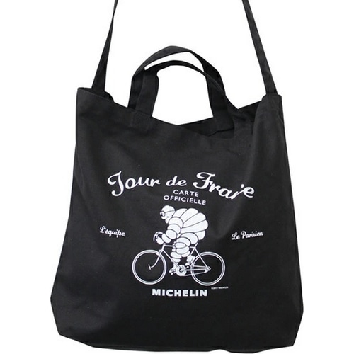 MICHELIN ( ミシュラン ) 2WAY TOTEBAG ( トートバッグ ) /TOUR DE FRANCE ( ツール・ド・フランス ) ブラック 