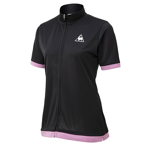 Le coq sportif ( ルコックスポルティフ ) 半袖ジャージ CASUAL JERSEY ブラック S 