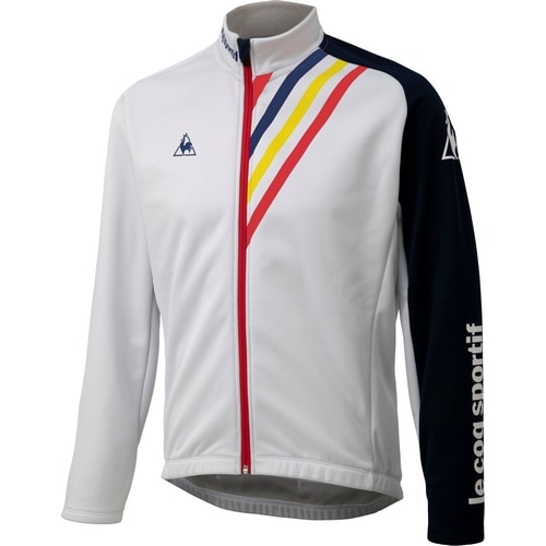 le coq sportif サイクリング ボンディングジャケット（防風） WHT/BLK