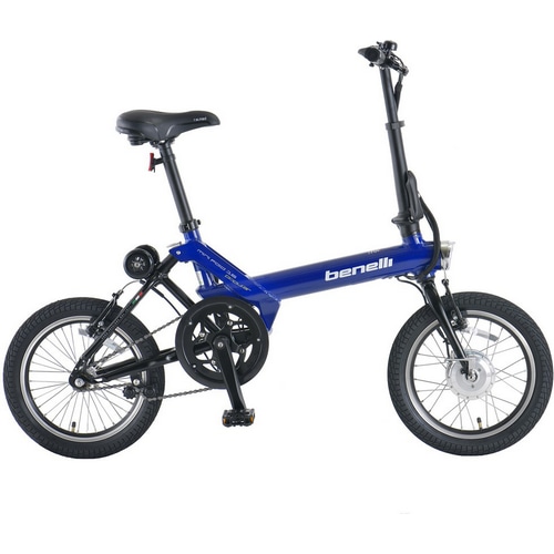 BENELLI ( ベネリ ) 電動アシスト自転車（e-bike） MINI FOLD 16 POPULAR コズミックブルー ONESIZE (適正身長155-180cm前後)