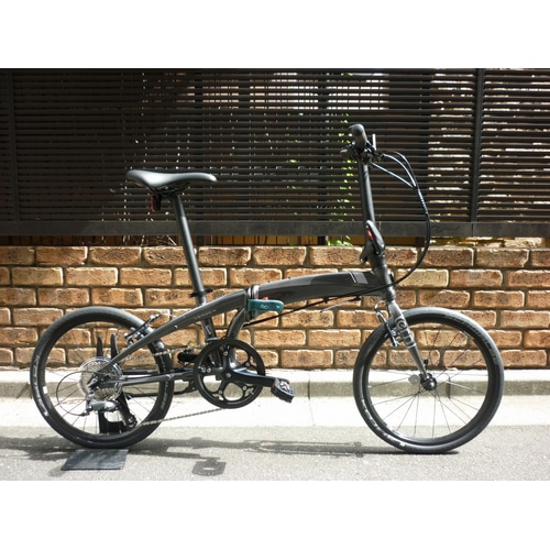 TERN ( ターン ) 折りたたみ自転車 VERGE ( ヴァージュ ) N8 ガンメタル / ダーク シルバー / ホワイト