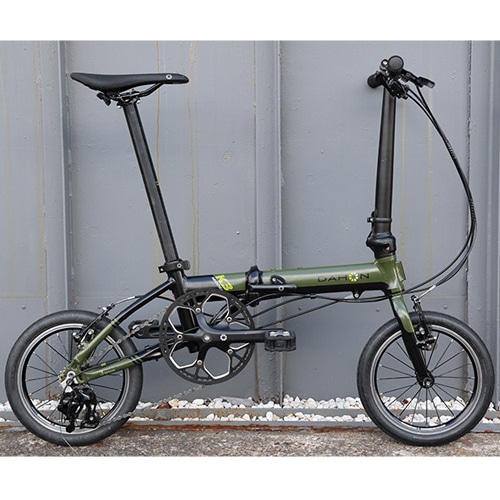 DAHON ( ダホン ) 折りたたみ自転車 K3 アーミー（限定色） ONESIZE(適正身長142cm～180cm)