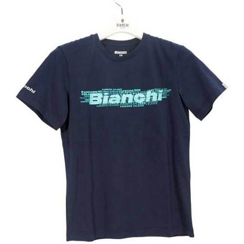 BIANCHI ( ビアンキ ) Ｔシャツ・カジュアルウェア ビアンキTシャツ ネイビー S 