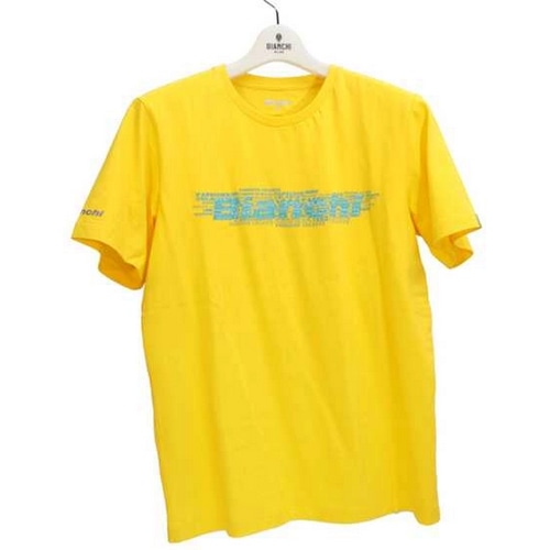  BIANCHI ( ビアンキ ) Ｔシャツ・カジュアルウェア ビアンキTシャツ イエロー M 