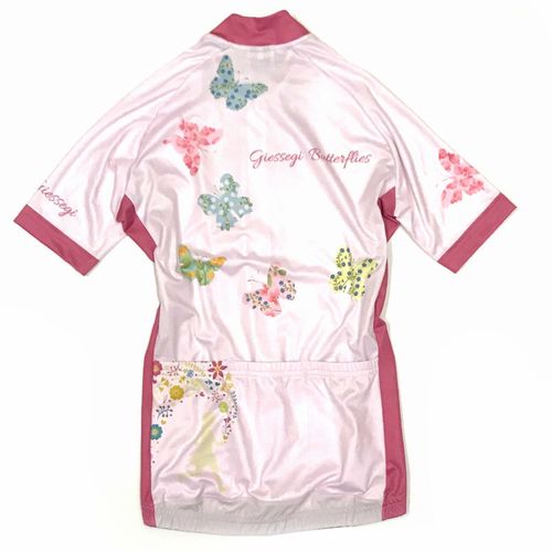  GSG ( ジェッセージ ) 半袖ジャージ BUTTERFLY LADY JERSEY ( バタフライ レディ ジャージ ) ピンク M 