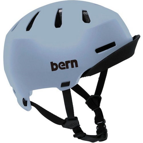 BERN ( バーン ) アーバンヘルメット MACON VISOR2.0 ( メーコン バイザー2.0 ) アマゾンブルー XXL (  60.5-62cm )