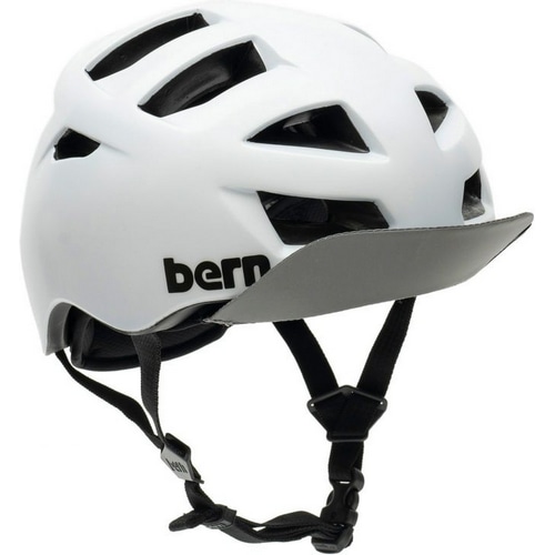 bern ヘルメット ホワイト/シルバー L BERN ( バーン ) アーバンヘルメット ALLSTON DVRT ( オールストン