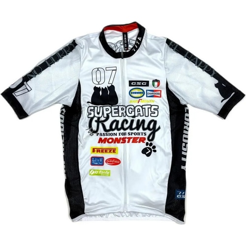 7-ITA ( セブンアイティエー ) 半袖ジャージ SUPER CATS JERSEY ( スーパーキャット ジャージ ) オフホワイト XL