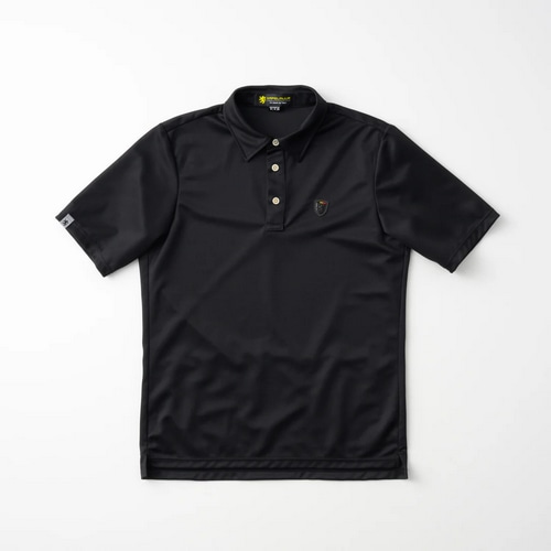 KAPELMUUR ( カペルミュール ) Tシャツ・カジュアルウェア カノコ地ポロシャツ ブラック M